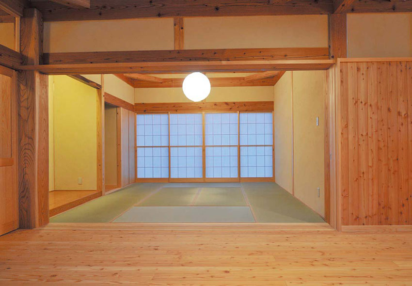 リビングと続きの和室